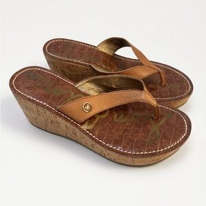SAM EDELMAN Wedge Sandals as is